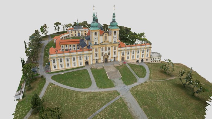 Svatý kopeček v Olomouci 3D Model