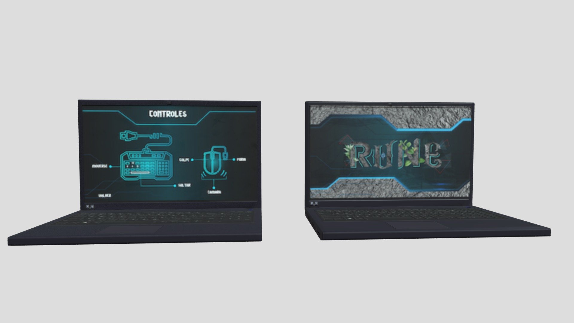 Rune — Sketchfab embed 3D viewer