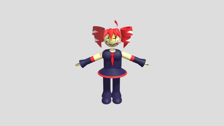 Kasane Teto 3D Model