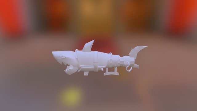 Pistola Jinx 3D Model