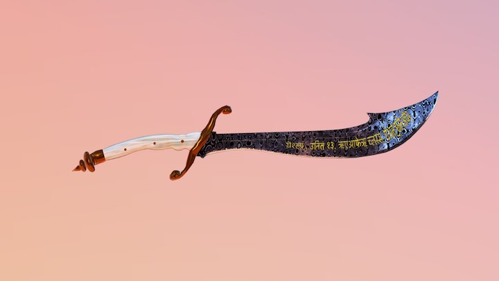 Magic Scimitar 3D Model