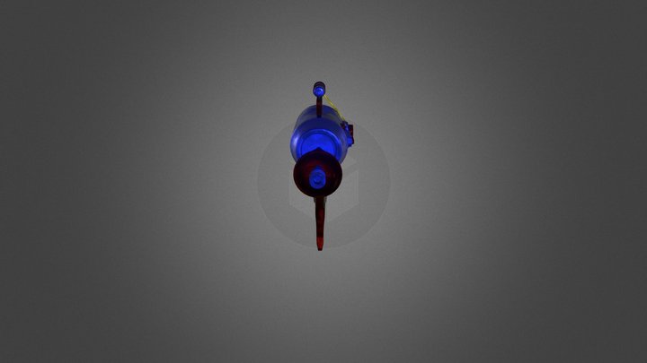 Ray-Gun 3D Model
