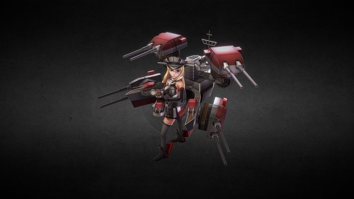 Bismarck Drei 3D Model
