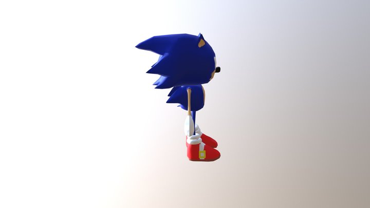 Sonic 3D Model