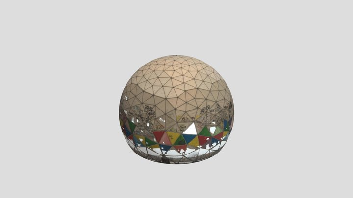 Fieldstation Teufelsberg 3D Model