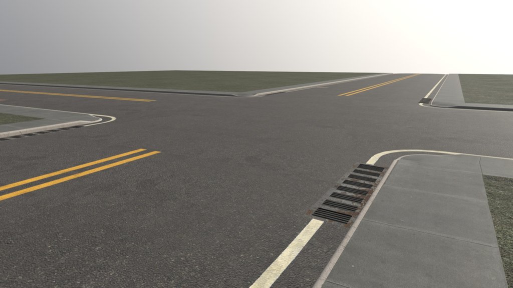 American Road Intersection