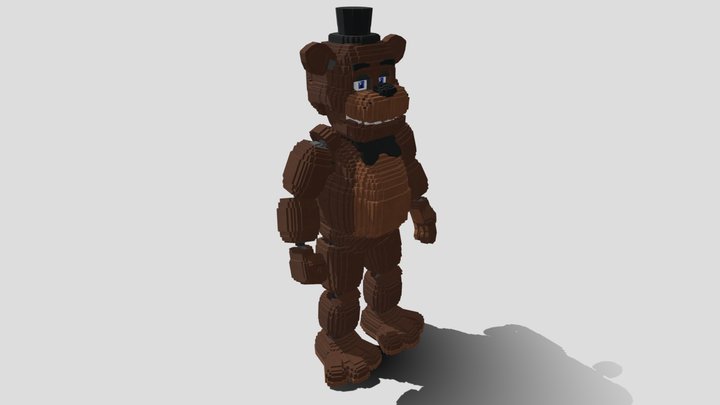 Freddy Fazbear [Minecraft] 3D Model