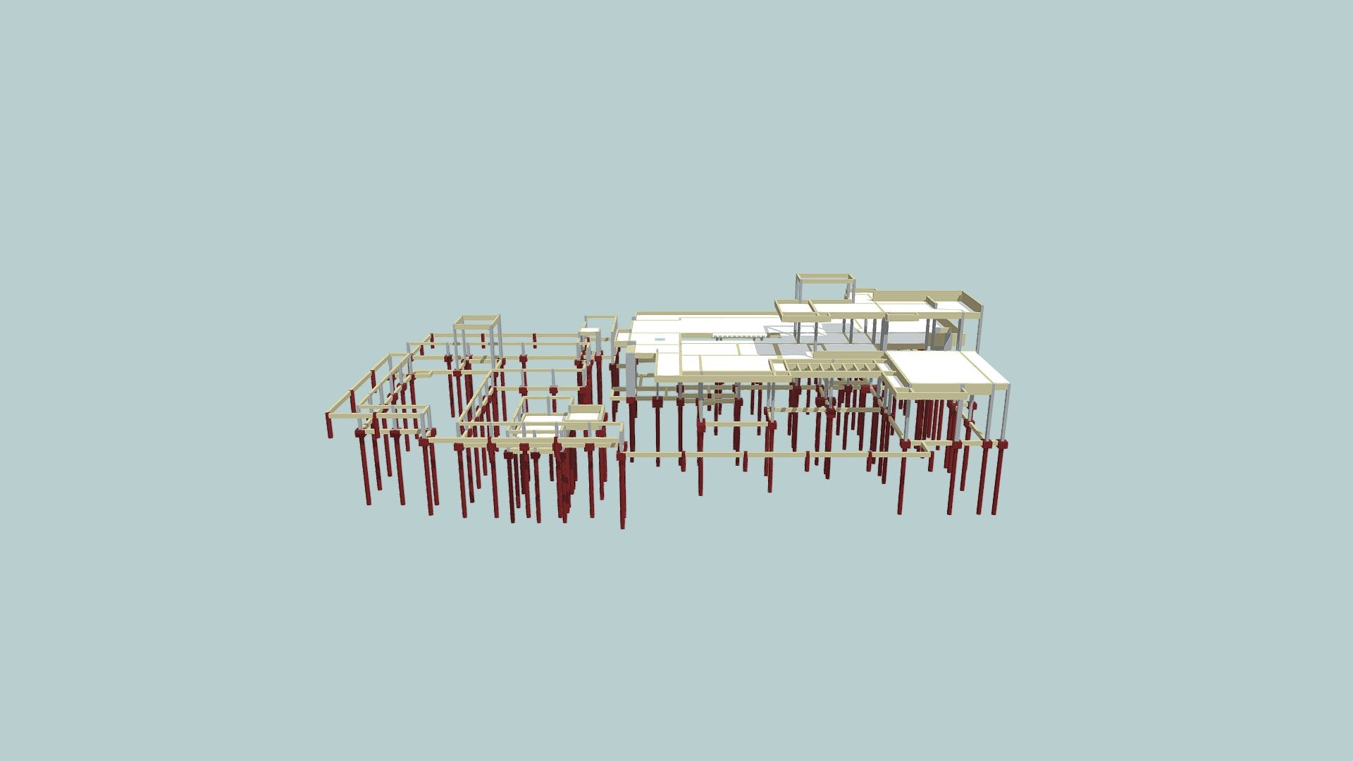 3D Estrutura Fábio Cuberos