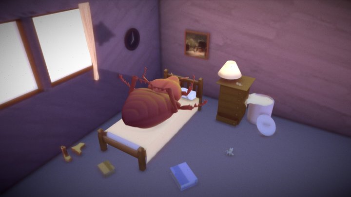 The Metamorphosis - franz kafka 3D Model