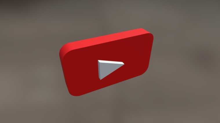 Icono Youtube - 3D model by kevin.onofre879 (@kevin.onofre879) [da0fed9