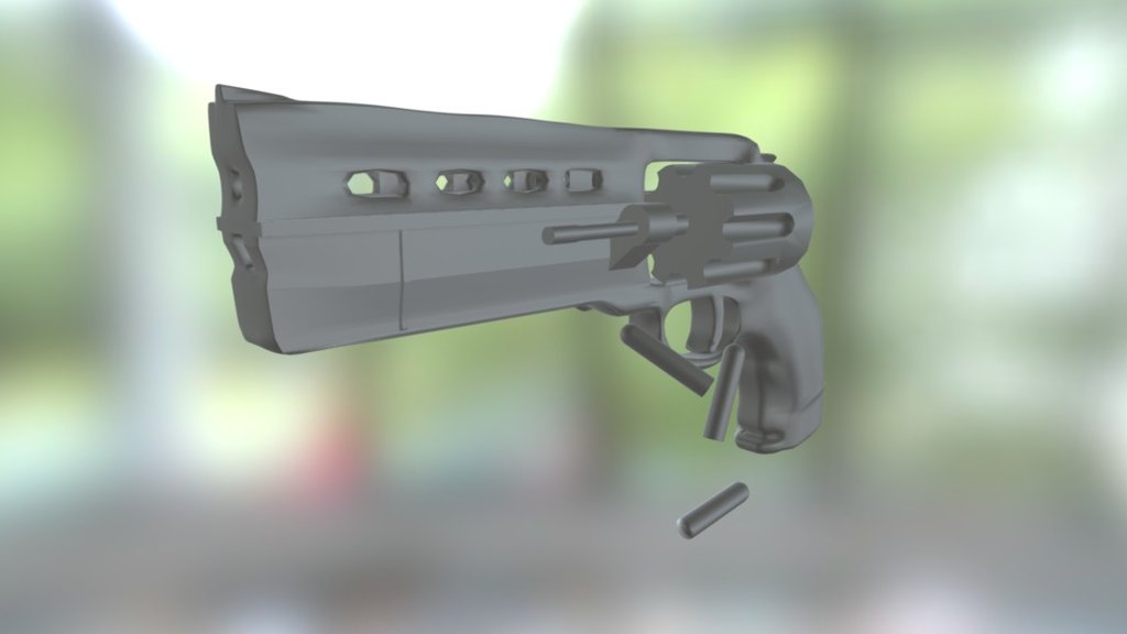 Gun - 3D model by TLC1994 [da103b5] - Sketchfab