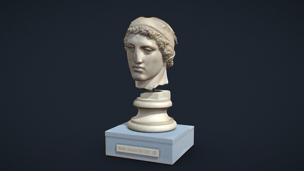 Museum Study 01 – Roman Portrait Head