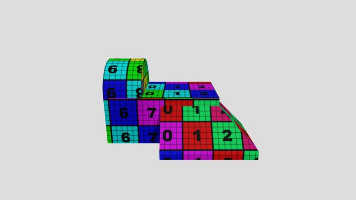 UV Map 3D Model