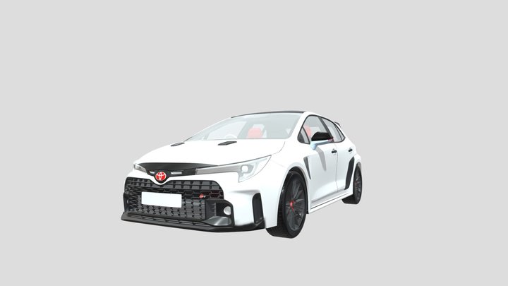 Rhd Gr Corolla skit 3D Model