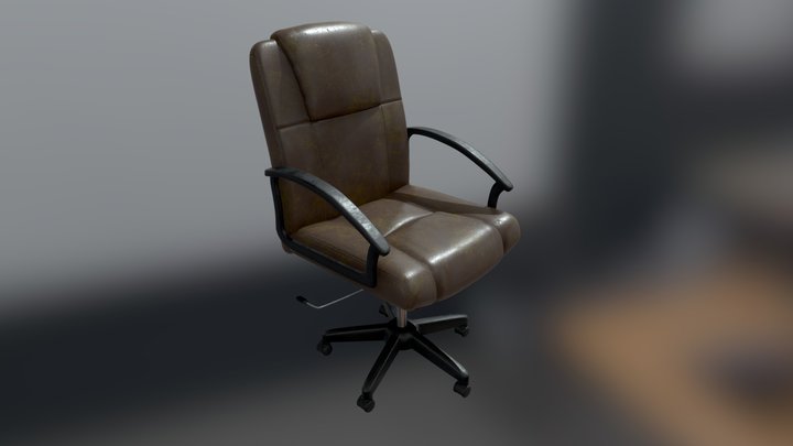 Office Desk Chair 3D Model