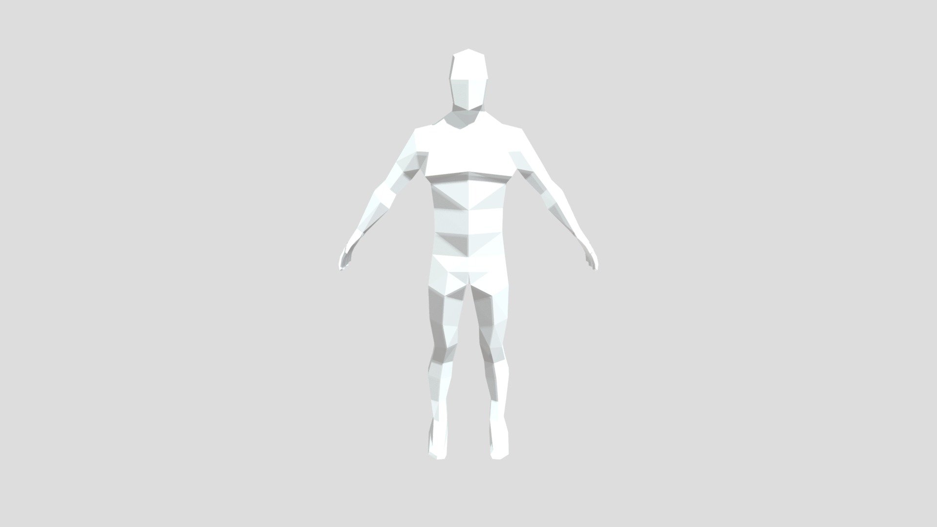 Low-poly-male-base - Download Free 3D model by mwsb11 [da12db2] - Sketchfab