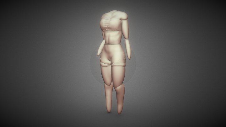 Female-Model 3D Models - Sketchfab