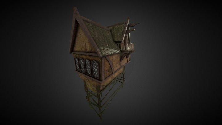 Lake House 3D Model