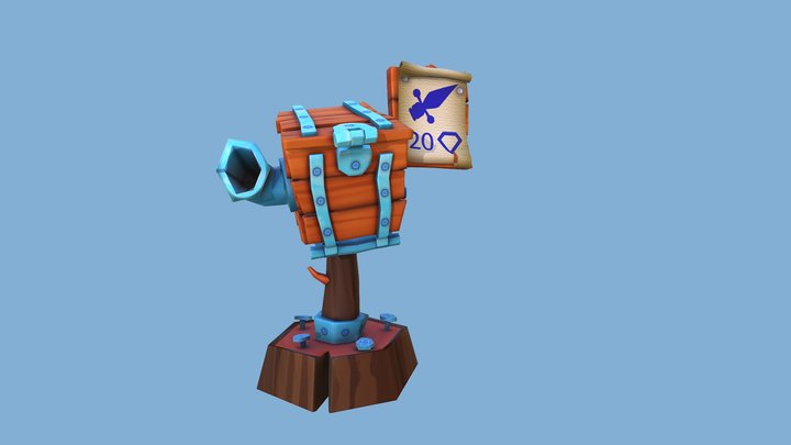 Shopbox 3D Model