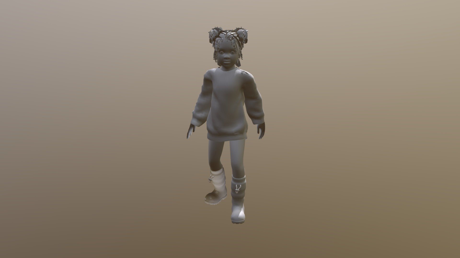 Sister 1 Idle Standard — Sketchfab embed 3D viewer