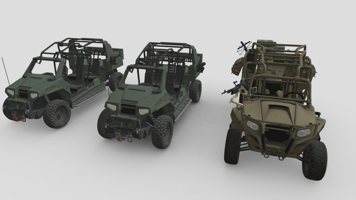 Call of Duty: MW2019 - Polariz MRZR 4 – Modelo 3D gratuito STL