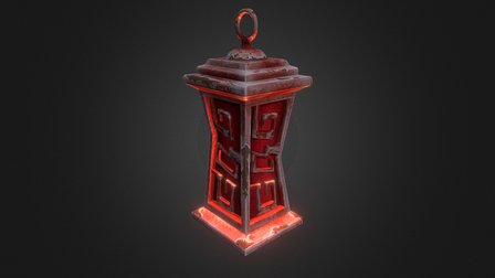 Old lantern 3D Model
