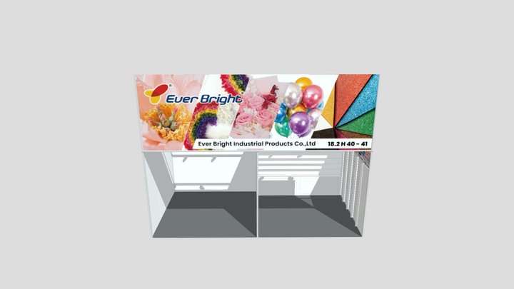 EverBright Booth 13th 3D Model