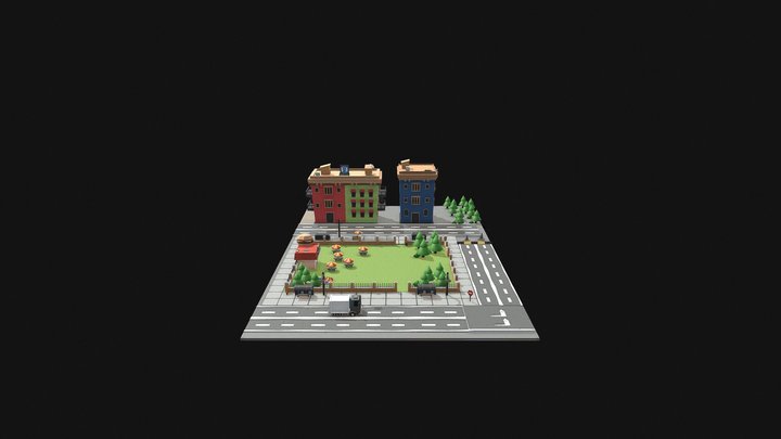 CITY - CIDADE 3D Model