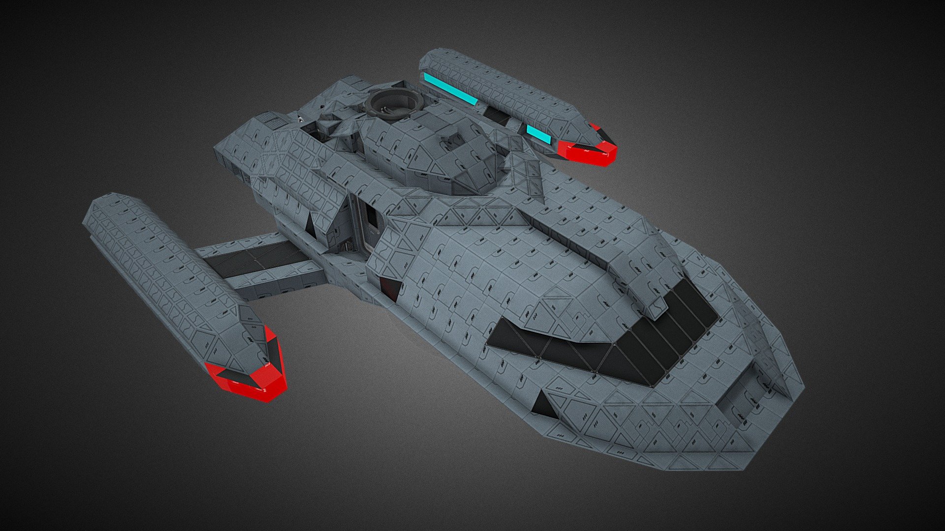 Captain's Yacht [Star Trek] ZEO Download Free 3D model by ZEO CMF