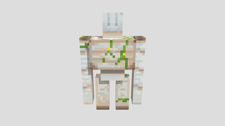 Iron golem 3D Model