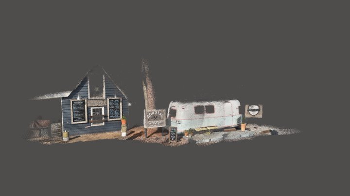 Coastal Crust Pizza 3D Model