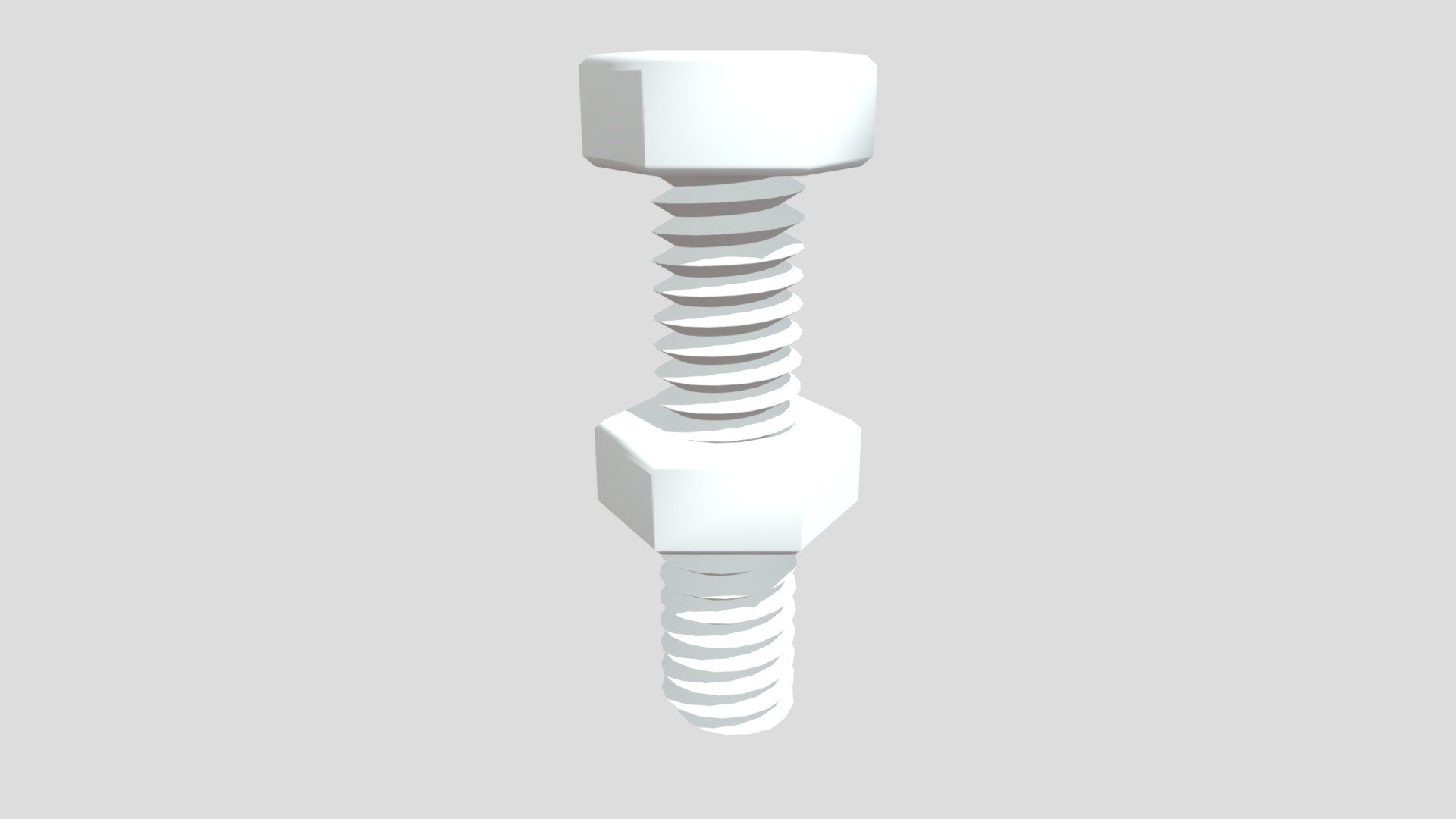 Nut & Bolt Download Free 3D model by Inlavka.ru Инлавка (inlavka