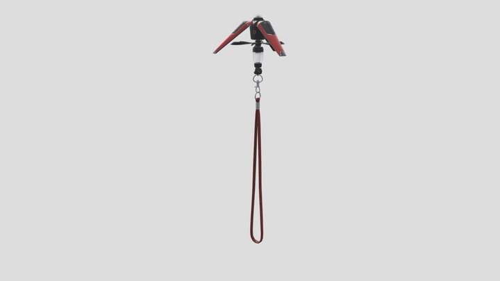 Projection Screen Drone 3D Model