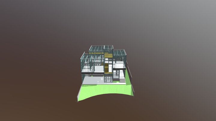 Obra completa em LSF e AÇO Pesado - Sorocaba 3D Model