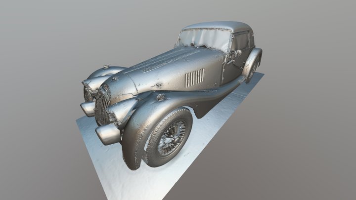 Morgan Car 3D Model