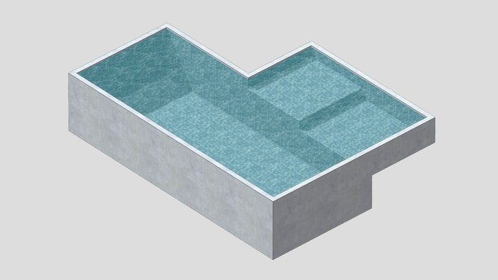 Piscina CL | Bauru - SP 3D Model