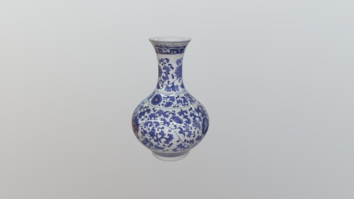 China Vase 3D Model