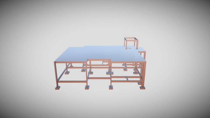 Projeto estrutural Thierry 3D Model