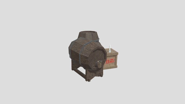 Basalt Bay - 3 Simple Props 3D Model