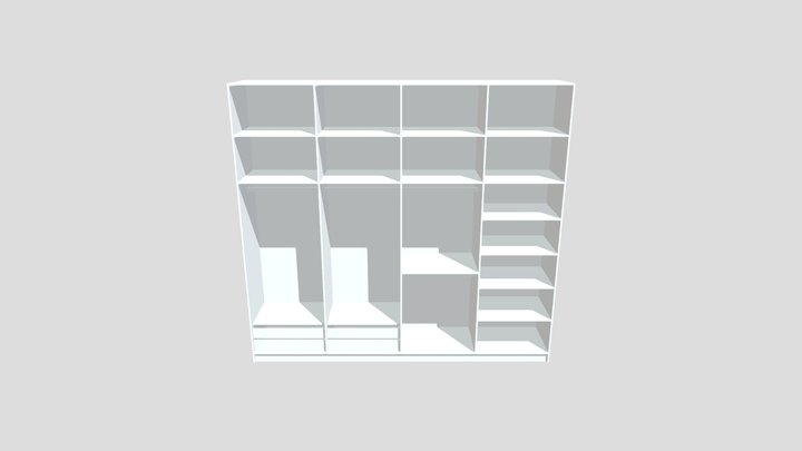 MC shkaf 3D Model