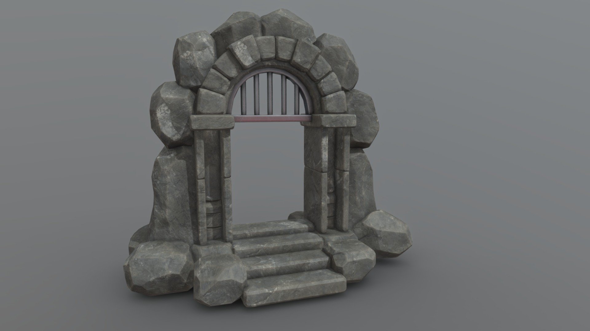 Stone Doorway - Buy Royalty Free 3D model by captainapoc [da1d5bb ...