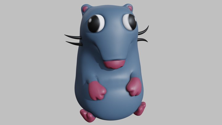 Stupid Rat 3D Model