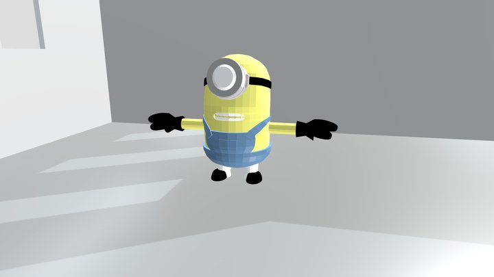 Minion character modeling 3D Model