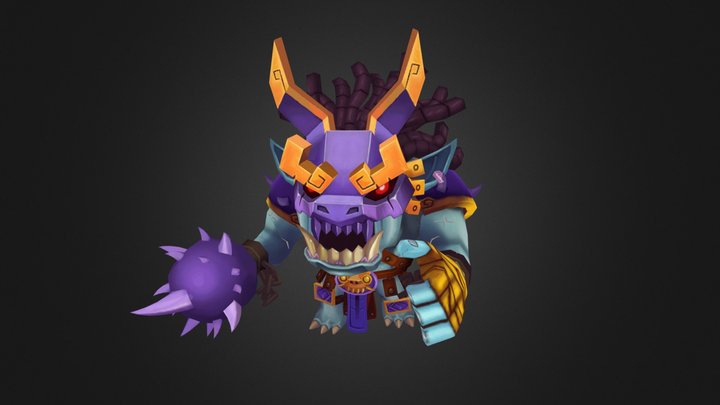 Brawler (Animot) 3D Model