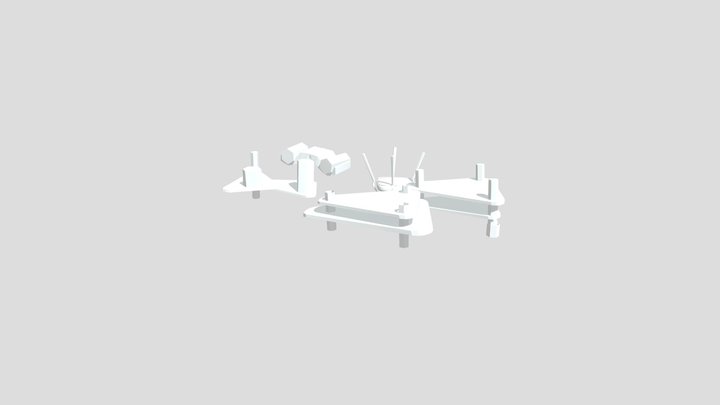 Stools N Tables 3D Model