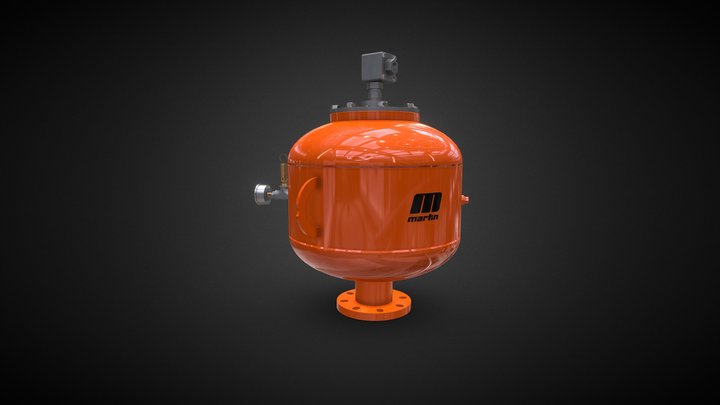 Typhoon Air Cannon - 38005-70FD 3D Model