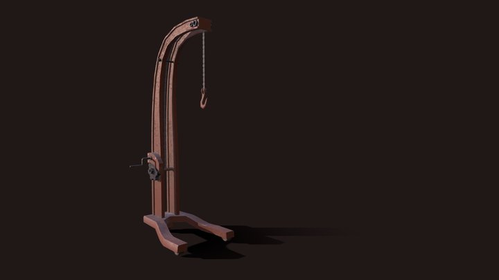 Engine Hoist 3D Model