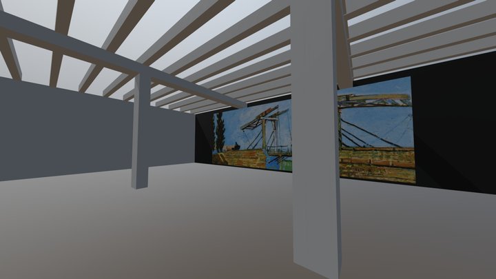 Light Gallery at Abrau_Invisible zone 3D Model