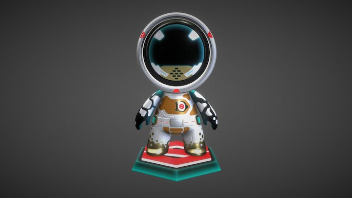 MeetMat 2017 - Cosmic Alien Explorer 3D Model