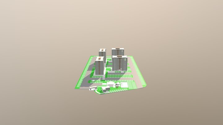 C GREEN LIFE 3D Model
